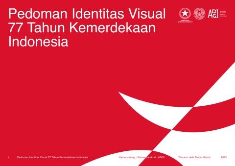 Pedoman Identitas Visual 77 Tahun Kemerdekaan Indonesia