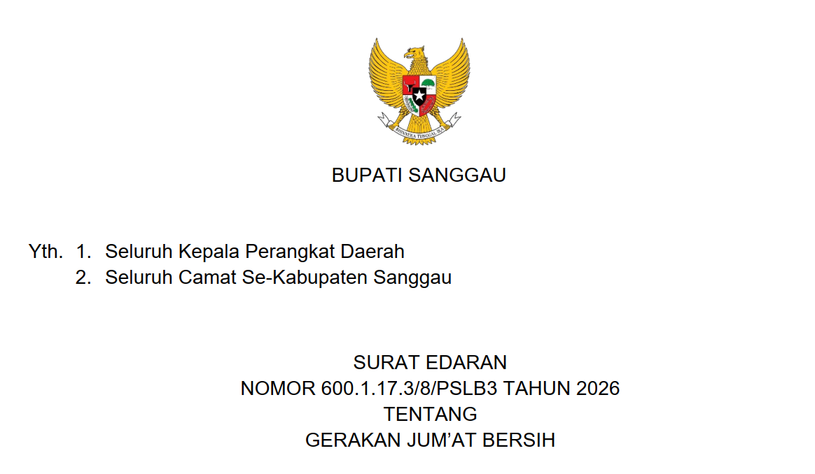 GERAKAN JUM’AT BERSIH